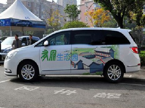 绥德户外车贴喷绘如何保持效果?